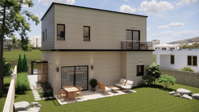 דגם כרמל פרטי חזית אחורית